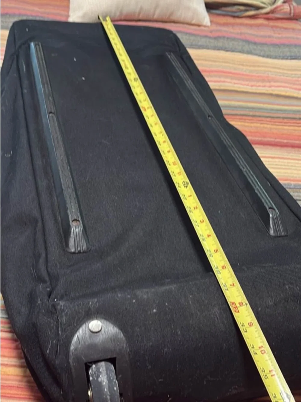 Navy Blue Large Duffel Bag with Shoulder Straps